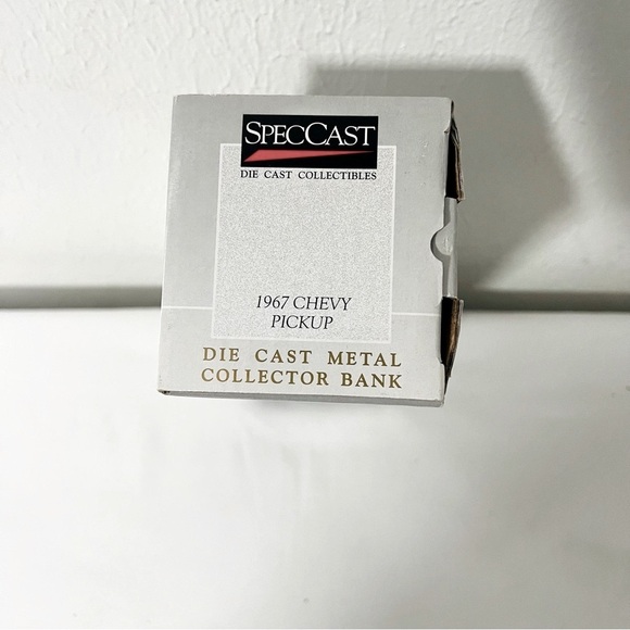 Vintage Limited Edition Die Cast Metal 1967 Chevrolet Pickup Blue Collectible - Picture 6 of 8